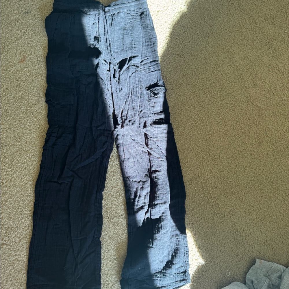 Black Aeropostale Beach Pants